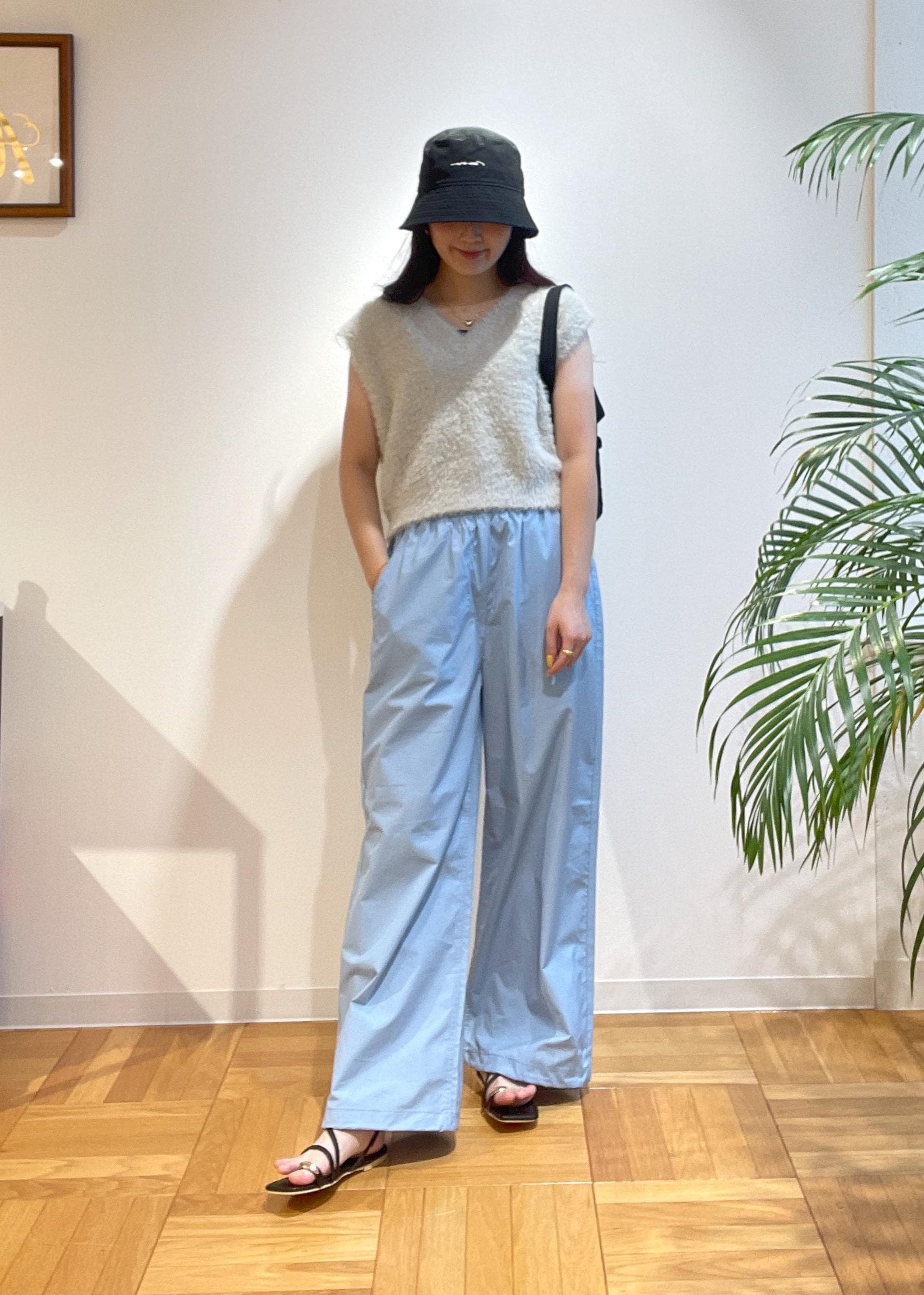 ROPE' PICNICの【Dickies】コットンダンプドロストリラックスパンツを使ったコーディネートを紹介します。｜Rakuten Fashion(楽天ファッション／旧楽天ブランドアベニュー)6142675