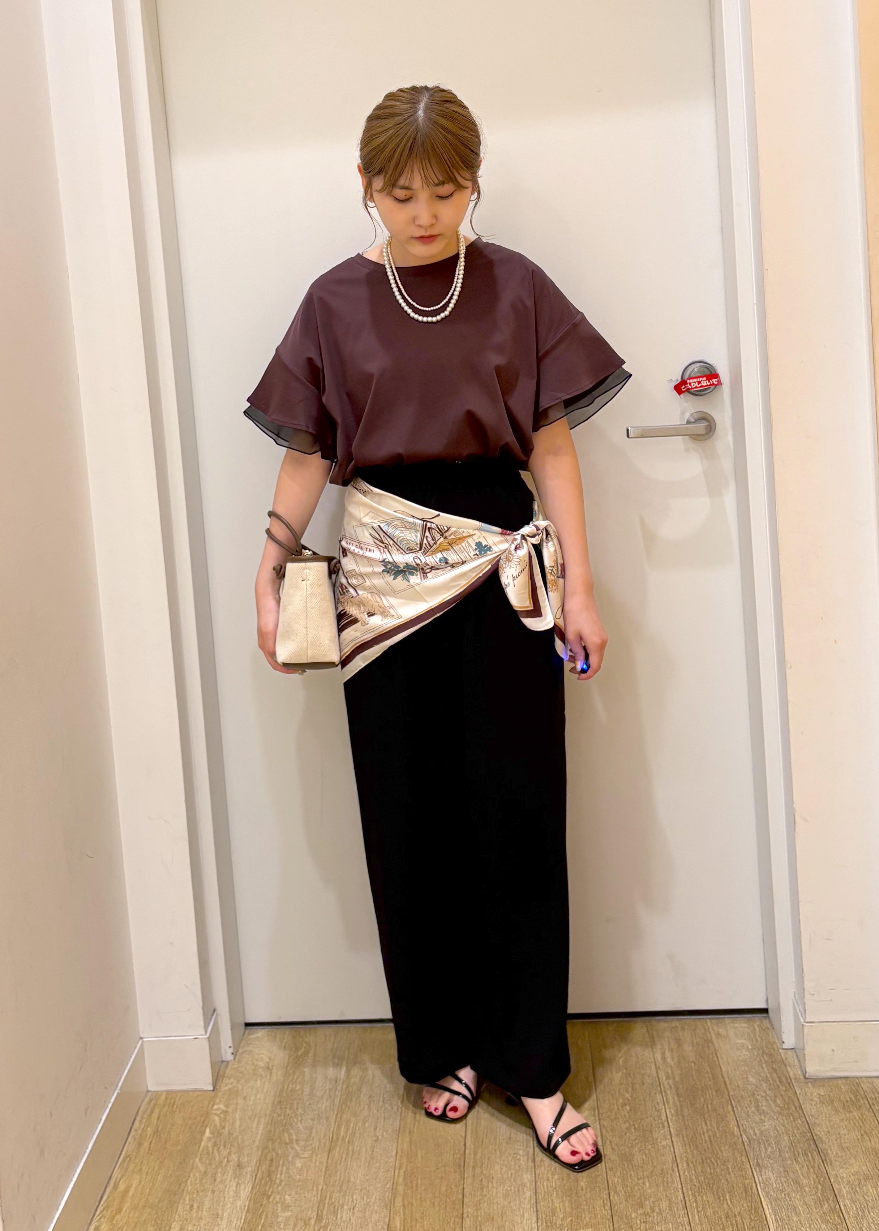 ROPE' PICNICの【UVカット・接触冷感】着丈が選べる70シルケットシアードッキングトップスを使ったコーディネートを紹介します。｜Rakuten Fashion(楽天ファッション／旧楽天ブランドアベニュー)6142680