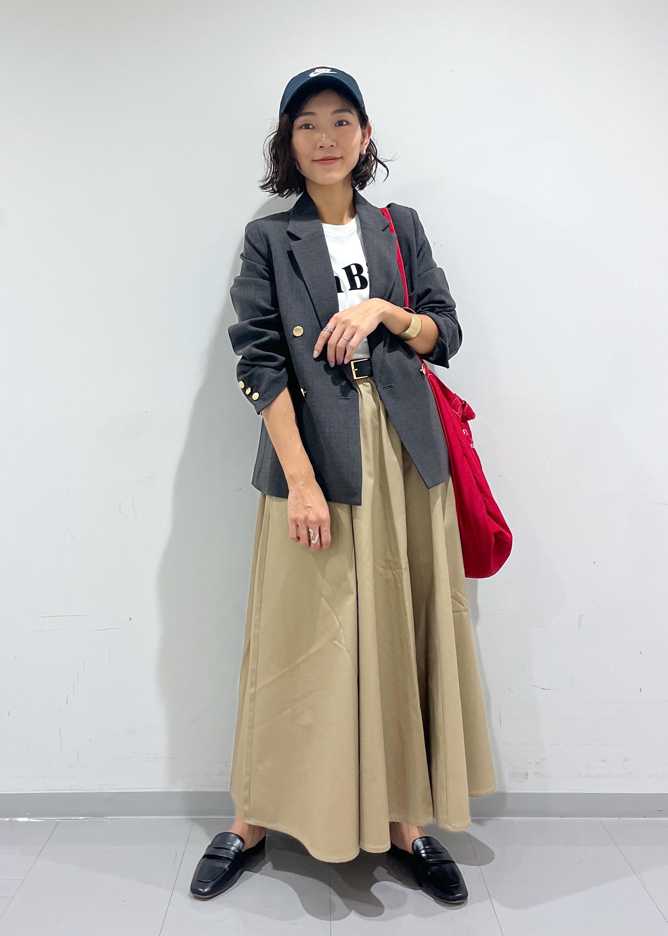 ROPE' PICNICの【UVカット・接触冷感・汗染み加工】フロッキーロゴTシャツを使ったコーディネートを紹介します。｜Rakuten Fashion(楽天ファッション／旧楽天ブランドアベニュー)6142684