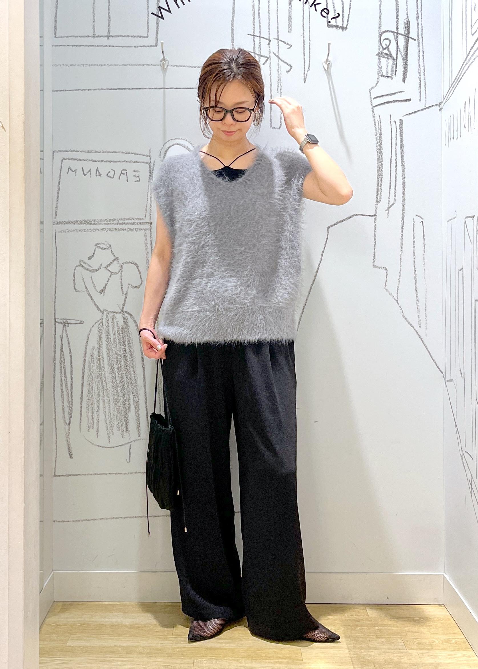 ROPE' PICNICのジョガーイージーワイドパンツ/セットアップ対応を使ったコーディネートを紹介します。｜Rakuten Fashion(楽天ファッション／旧楽天ブランドアベニュー)6142652