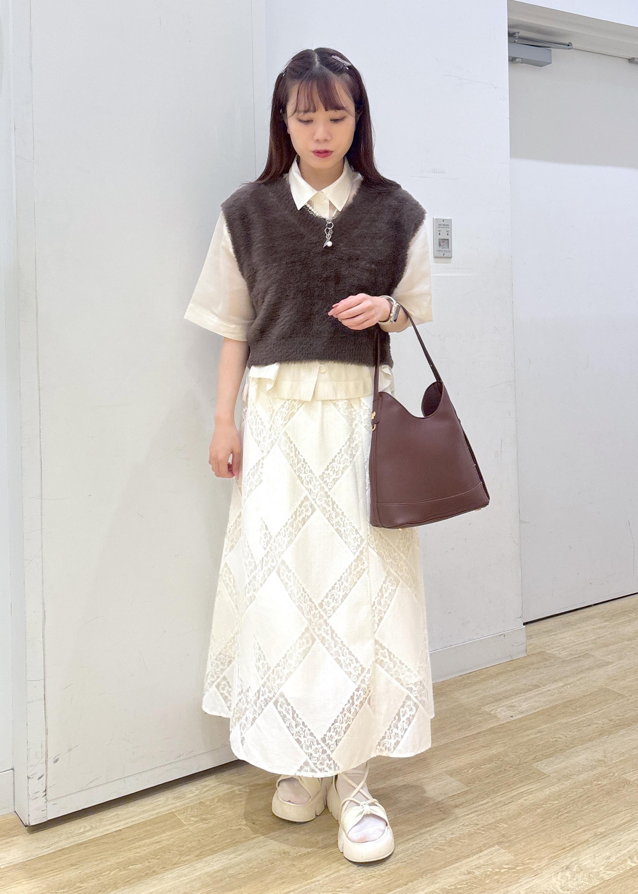 ROPE' PICNICの【接触冷感】ハーフスリーブシアーシャツを使ったコーディネートを紹介します。｜Rakuten Fashion(楽天ファッション／旧楽天ブランドアベニュー)6142361