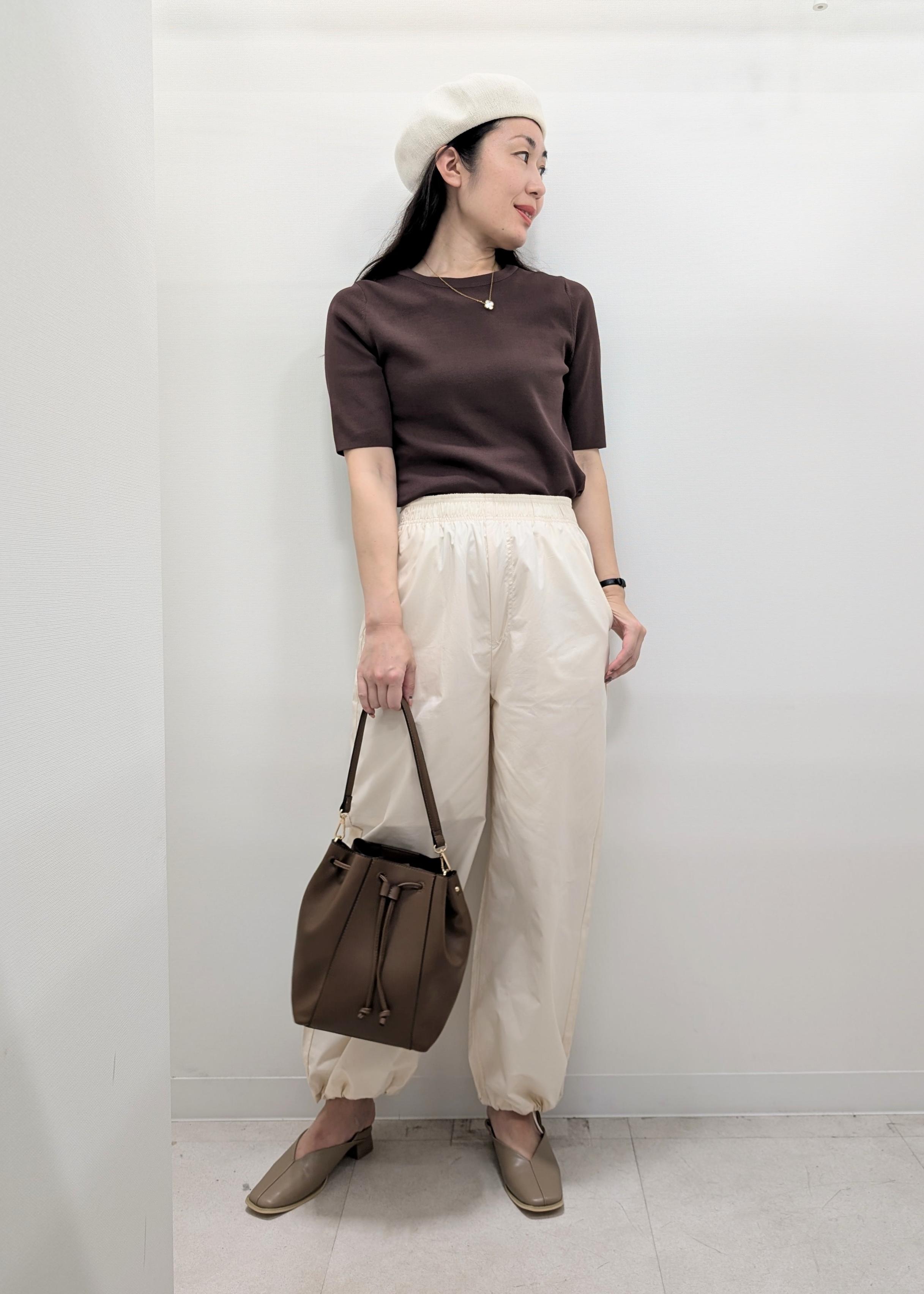 ROPE' PICNICの【UVカット・接触冷感・イージーケア】八方映えニット ハーフスリーブサマーニット/新色追加を使ったコーディネートを紹介します。｜Rakuten Fashion(楽天ファッション／旧楽天ブランドアベニュー)6142437