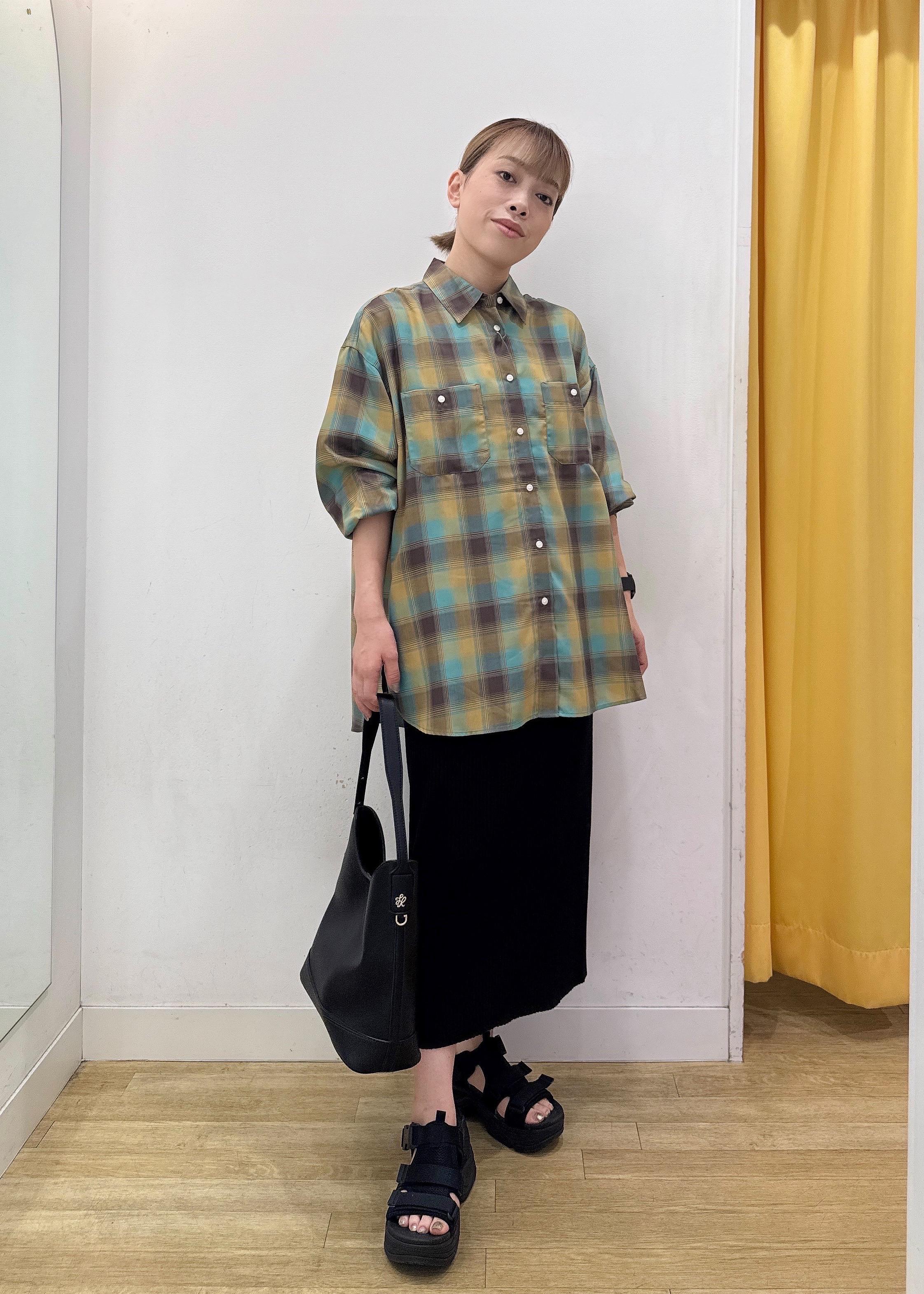 ROPE' PICNICのオンブレチェックシャツ/UVケアを使ったコーディネートを紹介します。｜Rakuten Fashion(楽天ファッション／旧楽天ブランドアベニュー)6142380