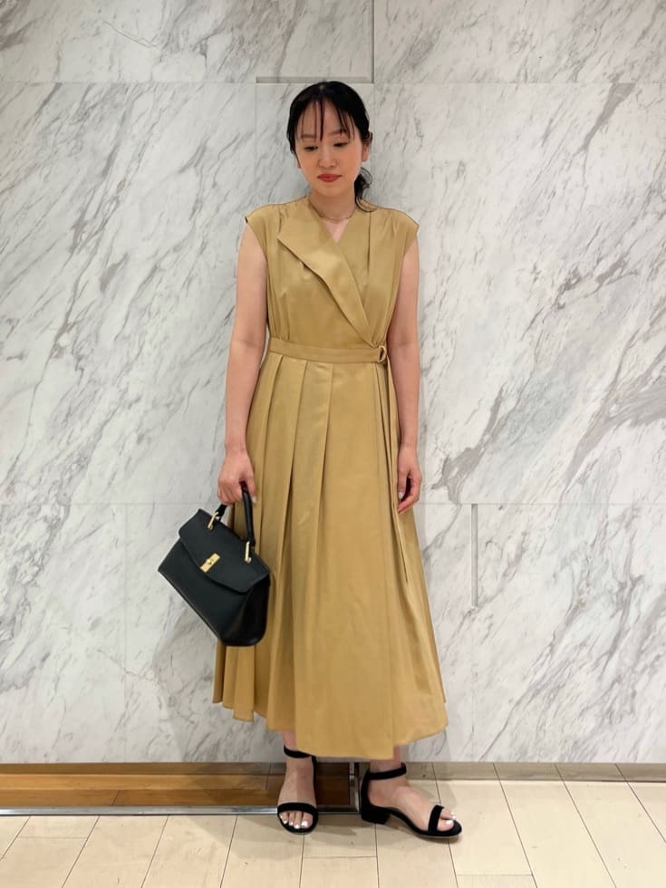 ANAYI | ビエラコットンカシュクールワンピース | Rakuten Fashion
