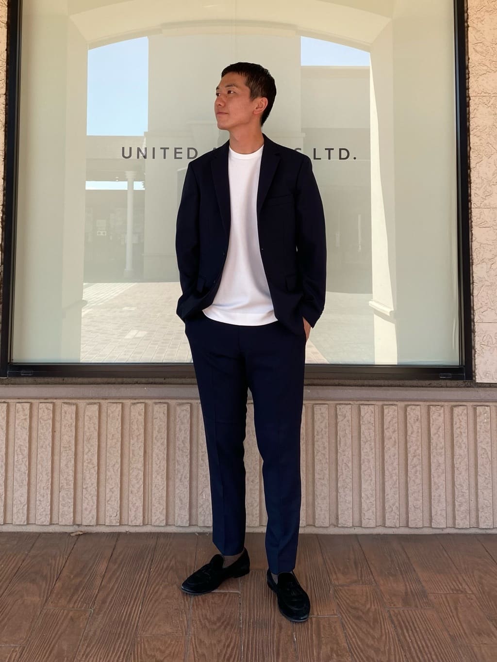 真空　United arrows セットアップスーツ（2） UNITED ARROWS LTD. OUTLET | ハイツイスト オックスフォード 2ボタン