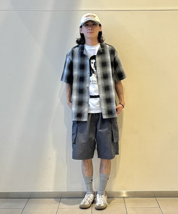 BEAMS HEARTの2トーン ダイナー キャップを使ったコーディネートを紹介します。｜Rakuten Fashion(楽天ファッション／旧楽天ブランドアベニュー)6047948