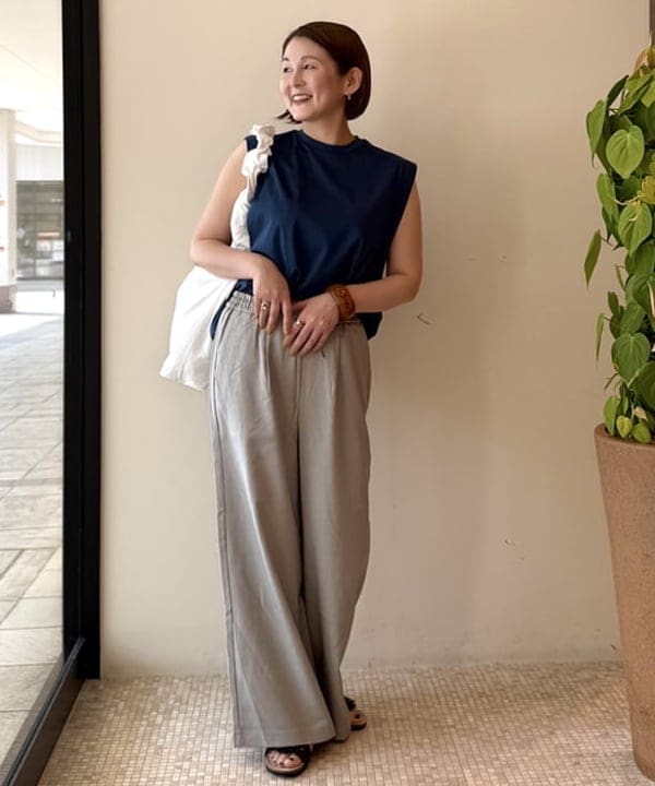 BEAMS HEARTのタック スリーブ プルオーバーを使ったコーディネートを紹介します。｜Rakuten Fashion(楽天ファッション／旧楽天ブランドアベニュー)6047966