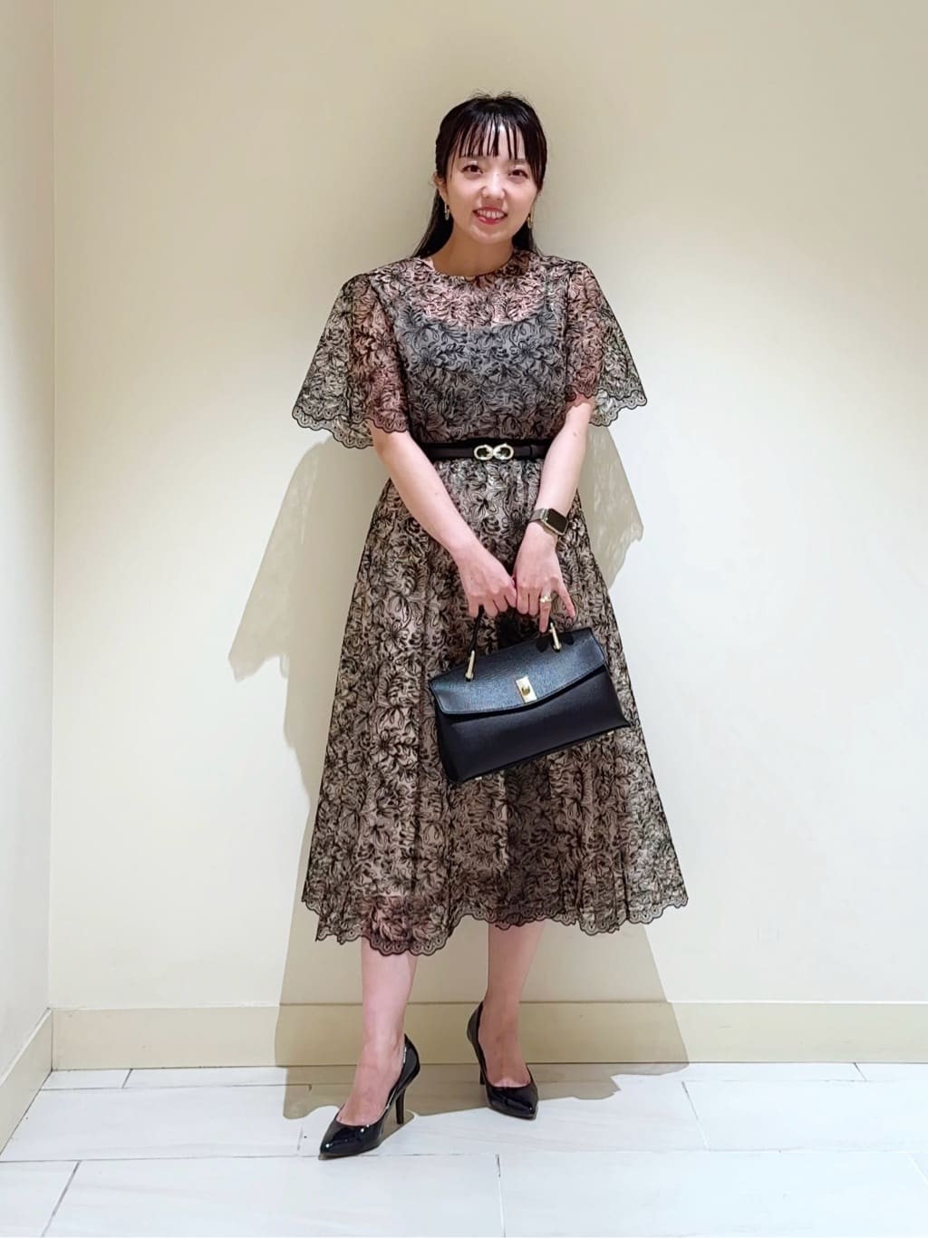 ANAYI | レースフラワーチュールTブラウス | Rakuten Fashion(楽天