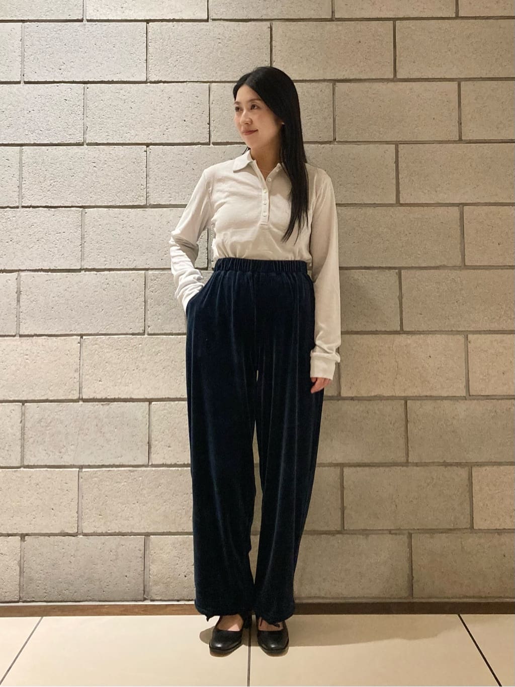 UNITED ARROWS LTD. OUTLET | <Steven Alan>ラメ ジャージー ポロ