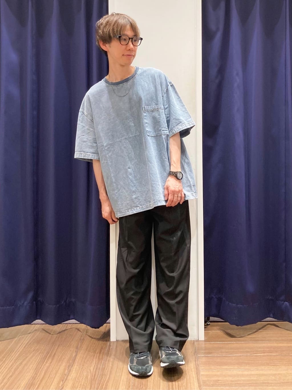 THE SHOP TK | TRワイド側章パンツ | Rakuten Fashion(楽天