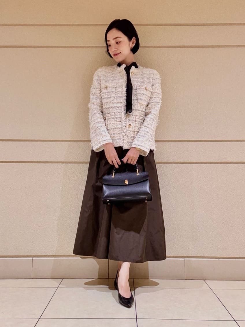 ANAYI | マイクロタフタサロペット スカート | Rakuten Fashion(楽天