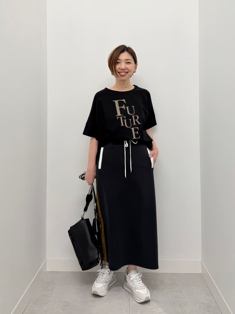 Vinのチェックロゴカットソーを使ったコーディネートを紹介します。｜Rakuten Fashion(楽天ファッション／旧楽天ブランドアベニュー)6052000