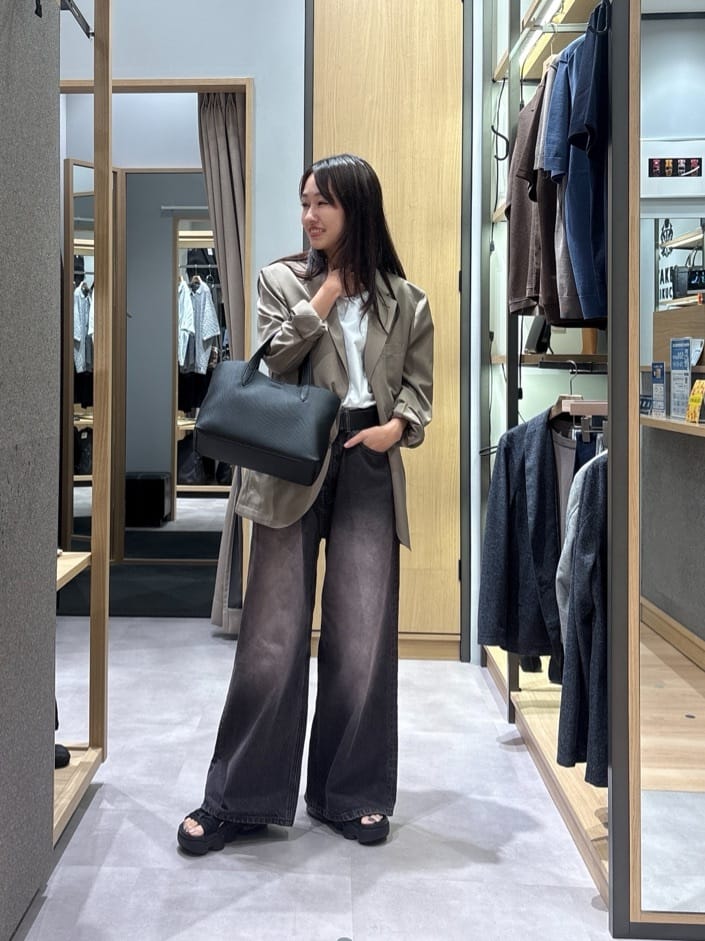 TAKEO KIKUCHIの【COOL CITY WEAR】アーバンクール ジャケット /接触冷感・吸水速乾を使ったコーディネートを紹介します。｜Rakuten Fashion(楽天ファッション／旧楽天ブランドアベニュー)6055117