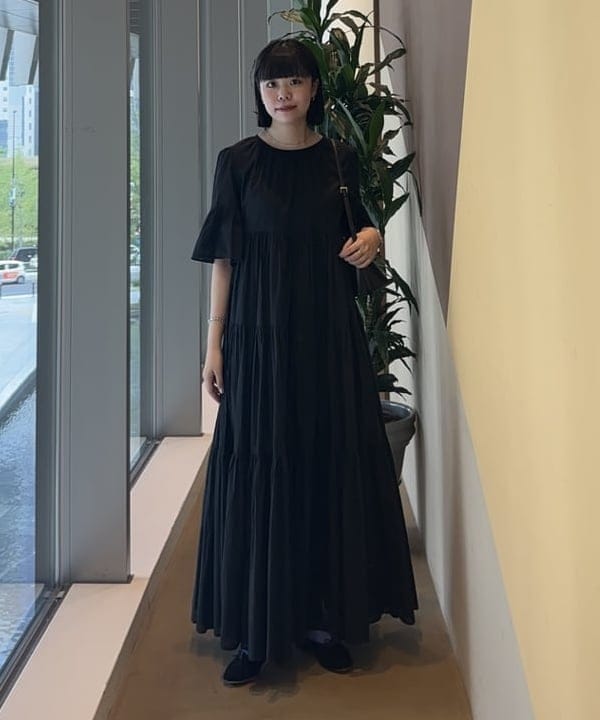 Demi-Luxe BEAMS | MARIHA / 春のすずらんのワンピース ソリッド