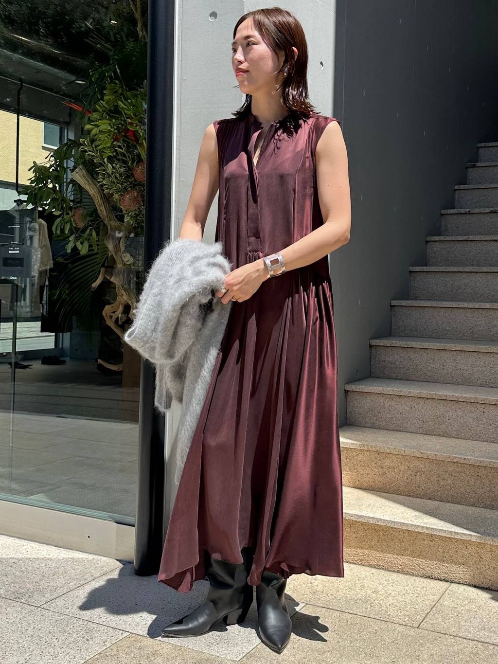 Chaos | サンディングシルクワンピース | Rakuten Fashion(楽天