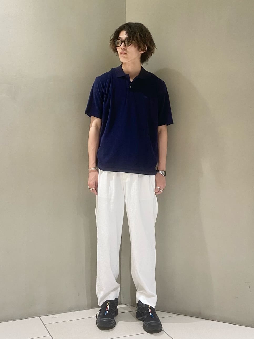LACOSTE for BEAUTY&YOUTH 1トーン パイル ポロシャツS BEAUTY&YOUTH UNITED ARROWS | <LACOSTE for BEAUTY&YOUTH> 1トーン