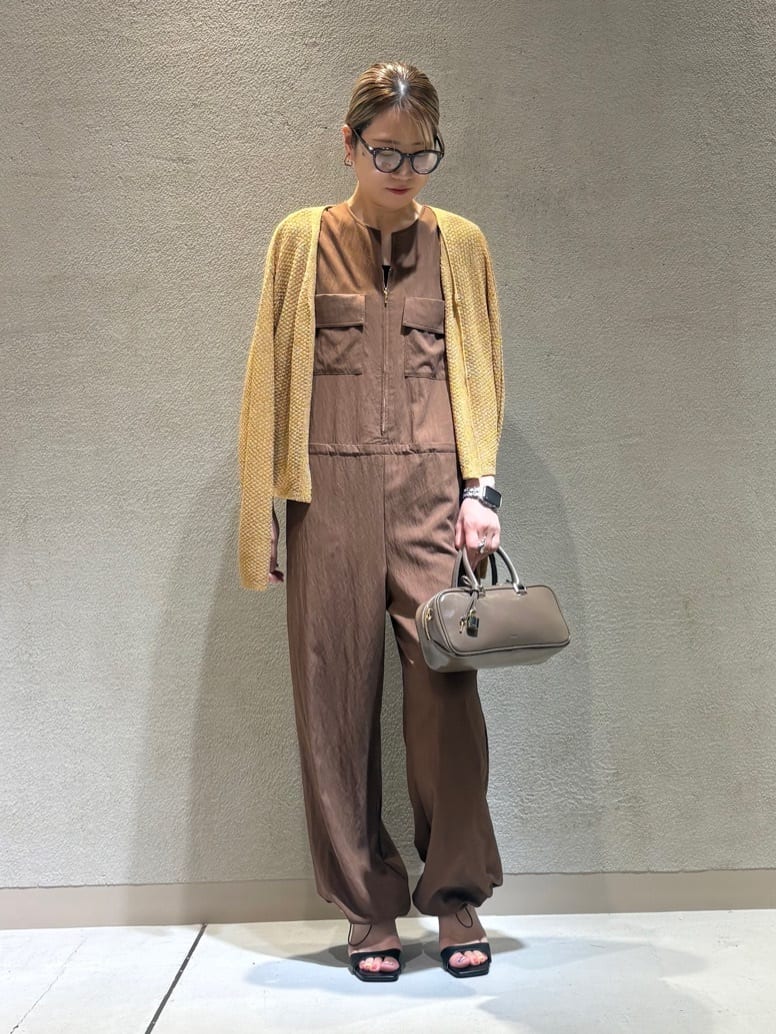 Vinのメッシュニットショートカーディガンを使ったコーディネートを紹介します。｜Rakuten Fashion(楽天ファッション／旧楽天ブランドアベニュー)6063817