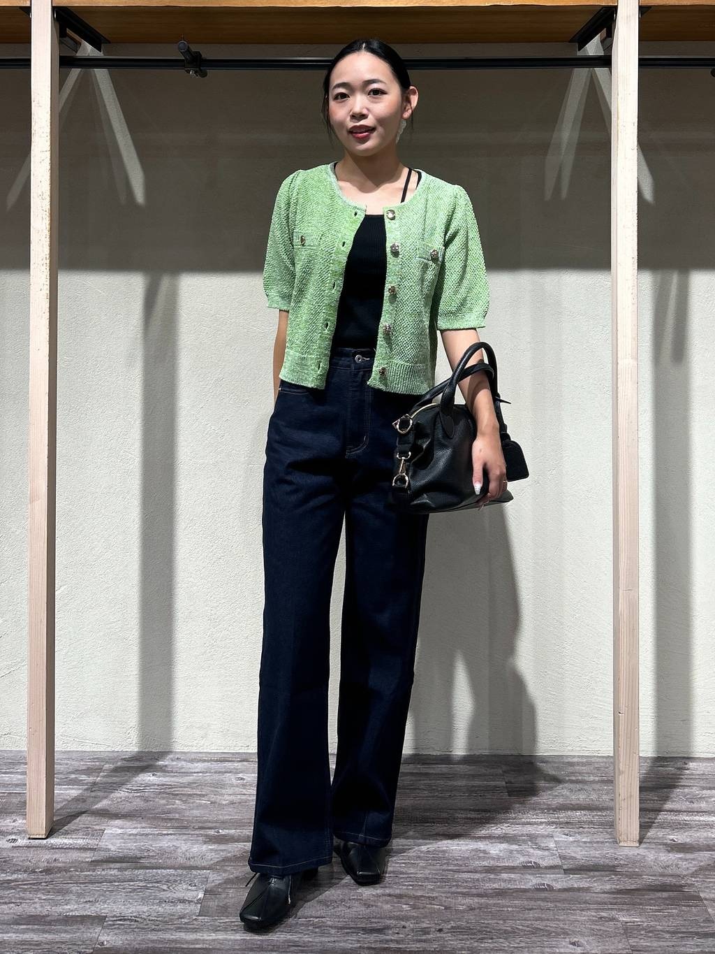 mysty womanのサマーツイードライクカーディガンSSを使ったコーディネートを紹介します。｜Rakuten Fashion(楽天ファッション／旧楽天ブランドアベニュー)6064421