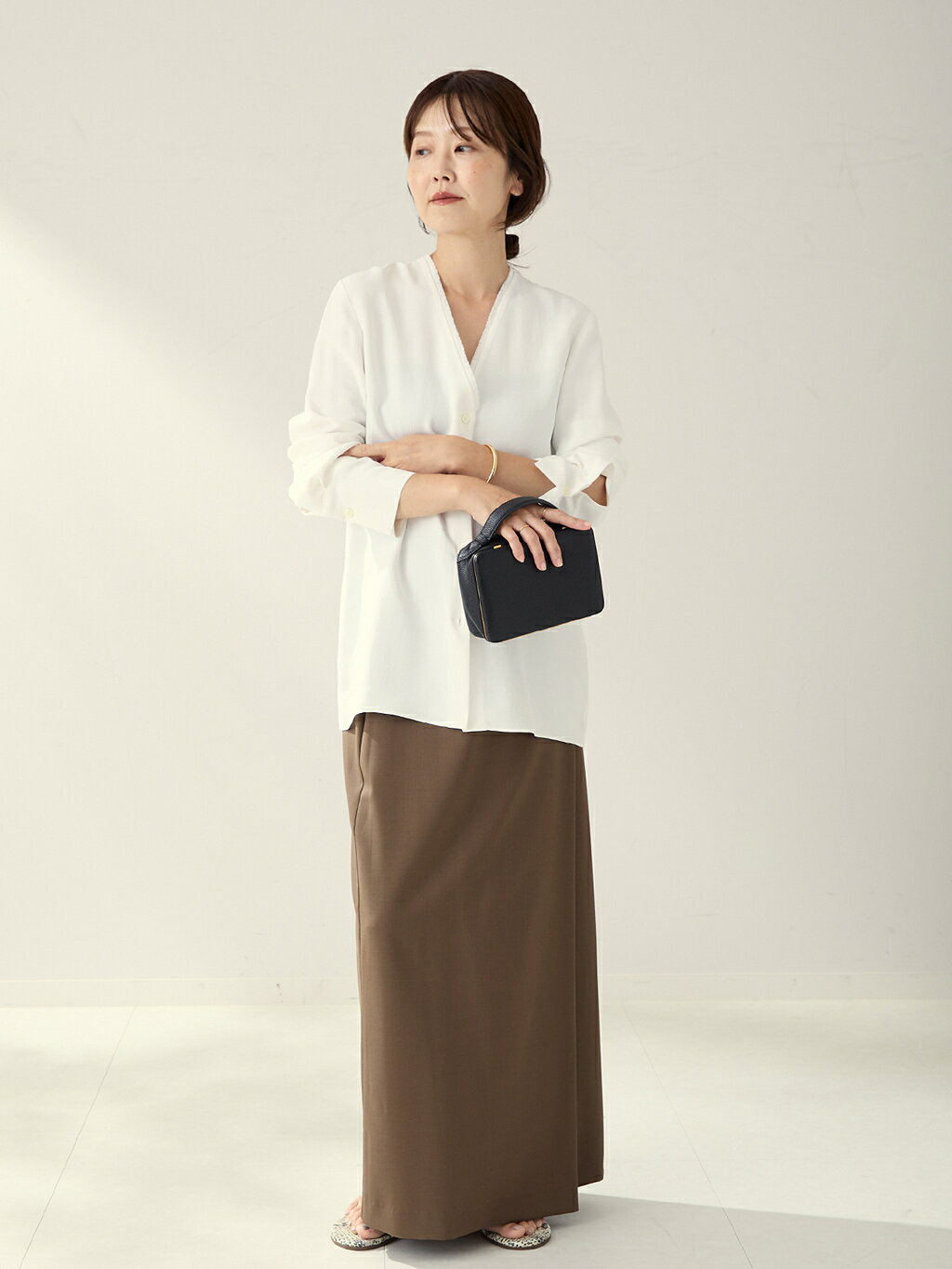 plageのVIS ZIP ブルゾンを使ったコーディネート | Rakuten