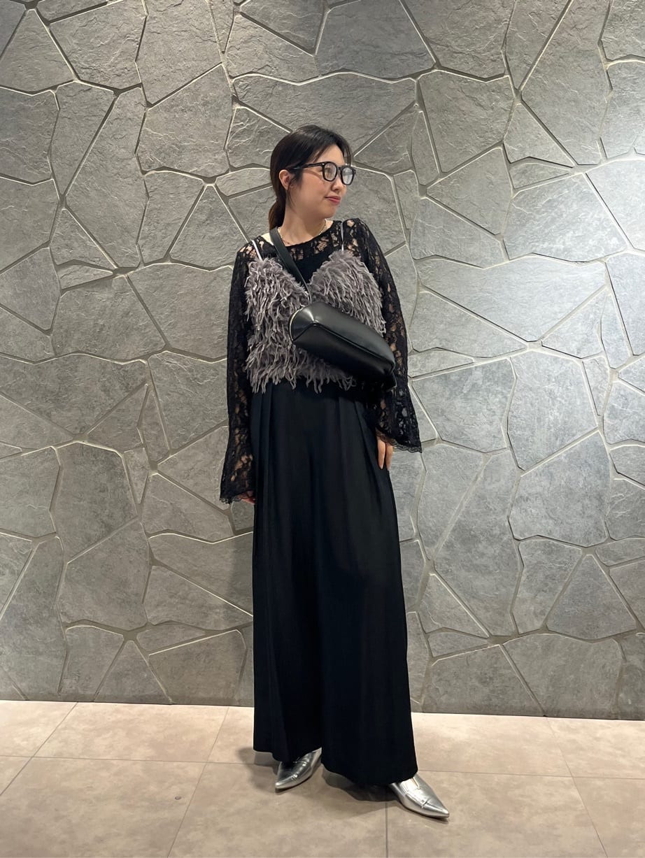 LASUDのフェザーファービスチェを使ったコーディネートを紹介します。｜Rakuten Fashion(楽天ファッション／旧楽天ブランドアベニュー)6065296