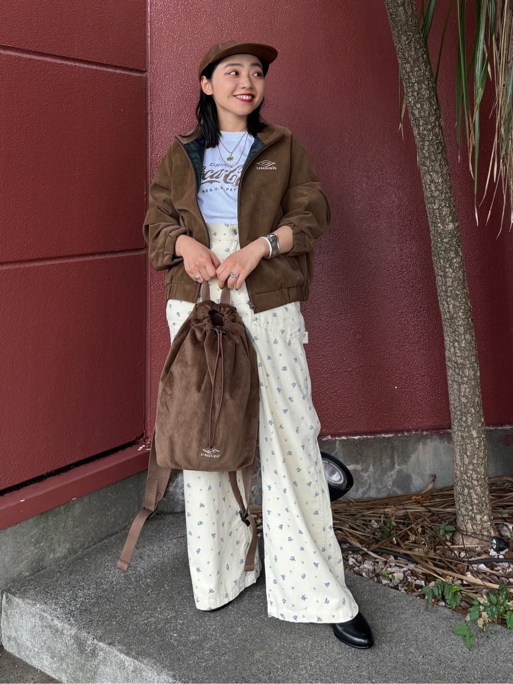 FREAK'S STORE | カントリーフラワー コーデュロイパンツ<セットアップ