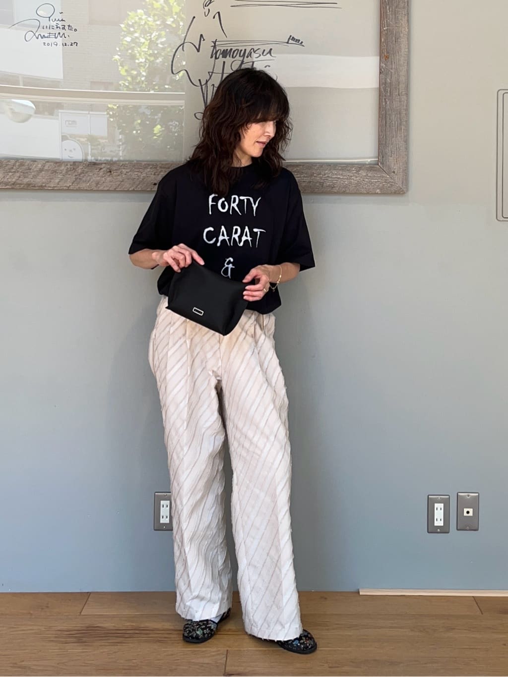 TAKEO KIKUCHIのポーチMを使ったコーディネートを紹介します。｜Rakuten Fashion(楽天ファッション／旧楽天ブランドアベニュー)6082825