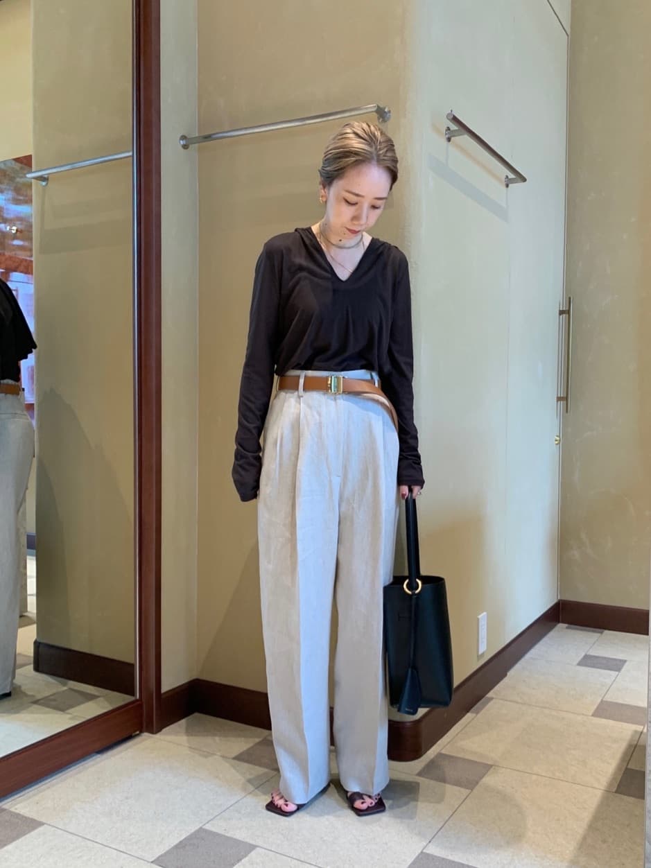 UNITED ARROWS | <conte>コットン シアー フーデッドカットソー