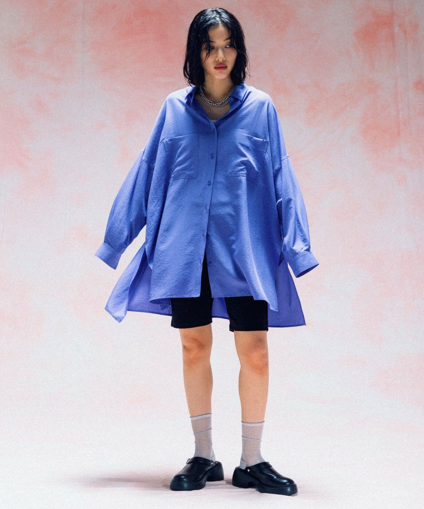 LEPSIM | サラキレポンチョ長袖シャツチュニック | Rakuten Fashion
