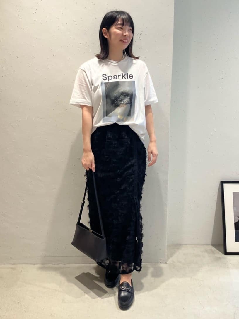 1er ArrondissementのフォトプリントTシャツ(Sparkle)を使ったコーディネートを紹介します。｜Rakuten Fashion(楽天ファッション／旧楽天ブランドアベニュー)6087752
