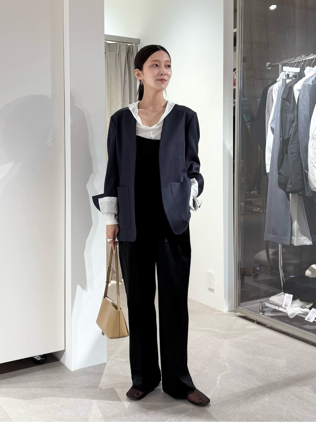 UNITED ARROWS | <conte>コットン シアー フーデッドカットソー