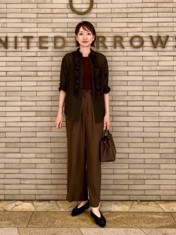 UNITED ARROWS LTD. OUTLET | ラミー ラッフルフリル ブラウス