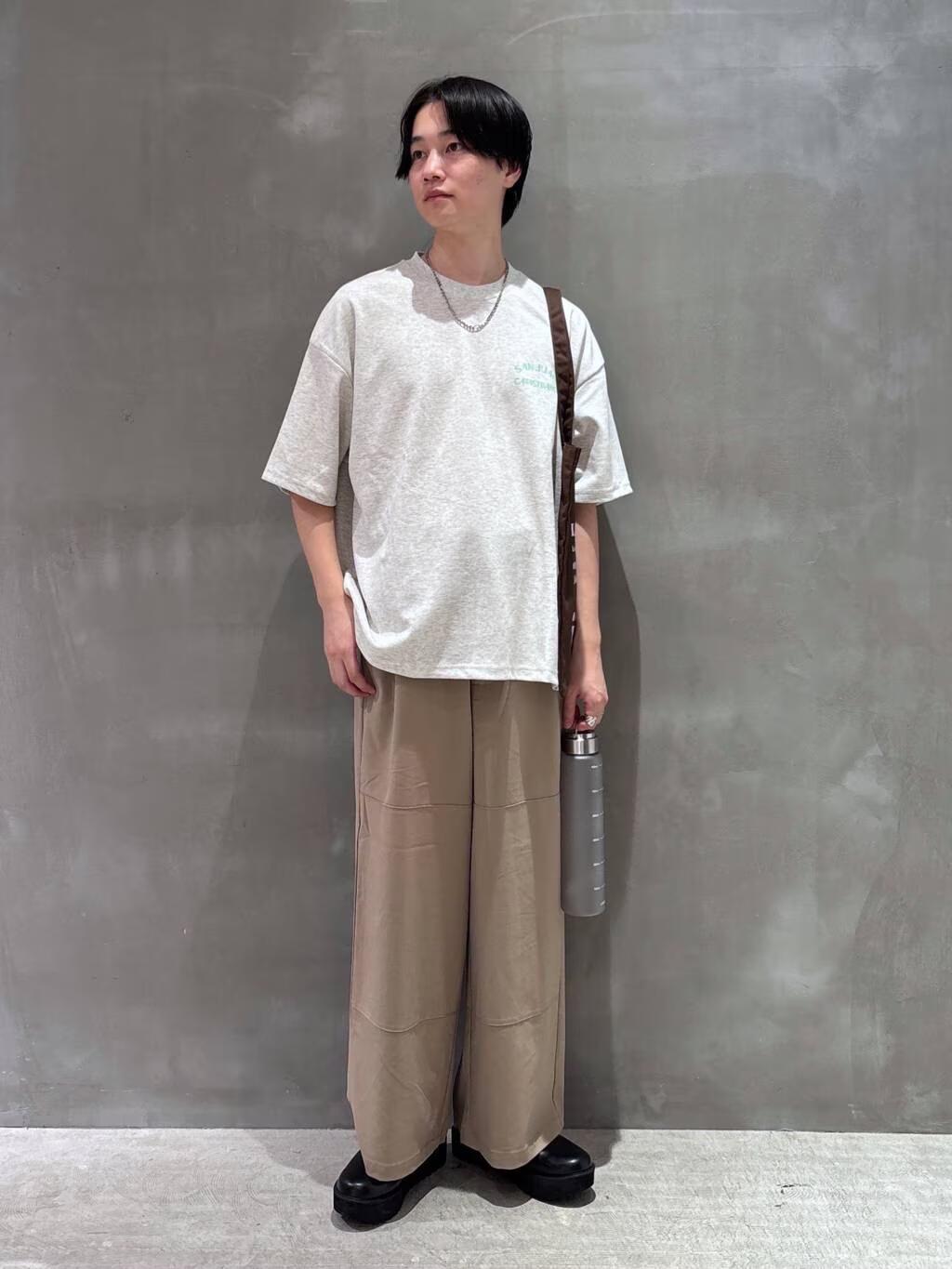 LAKOLEのカラーロゴCVC杢半袖Tを使ったコーディネートを紹介します。｜Rakuten Fashion(楽天ファッション／旧楽天ブランドアベニュー)6094106