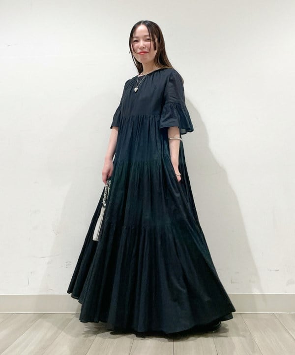 Demi-Luxe BEAMS | MARIHA / 春のすずらんのワンピース ソリッド