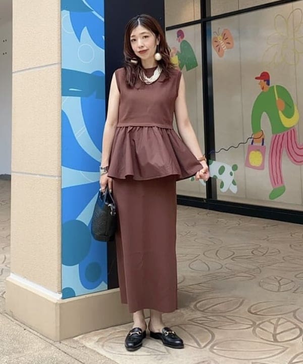 BEAMS HEARTのくり手ハンドル バッグ 25SS ショルダーバッグ レディースを使ったコーディネートを紹介します。｜Rakuten Fashion(楽天ファッション／旧楽天ブランドアベニュー)6095995