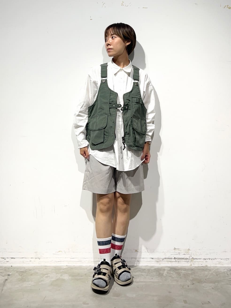 Snow PeakのTAKIBI Ripstop Vestを使ったコーディネートを紹介します。｜Rakuten Fashion(楽天ファッション／旧楽天ブランドアベニュー)6097497
