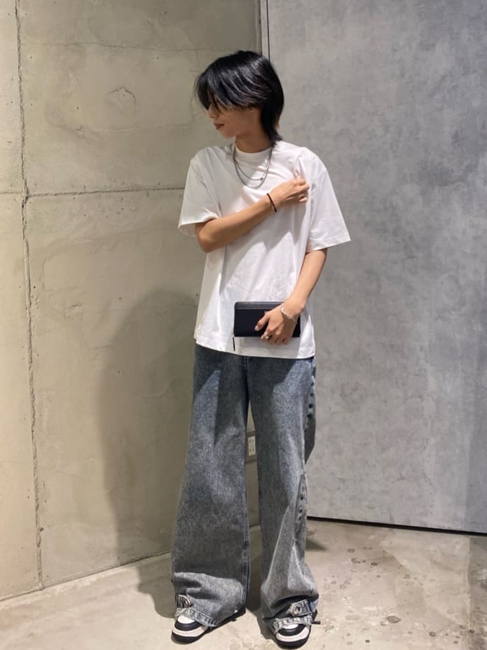 tk.TAKEO KIKUCHIの【接触冷感・抗菌・UVカット機能】フレンドリークールカットソーを使ったコーディネートを紹介します。｜Rakuten Fashion(楽天ファッション／旧楽天ブランドアベニュー)6097642