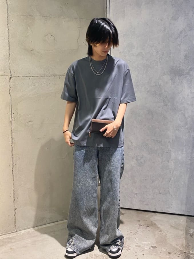 tk.TAKEO KIKUCHIの【接触冷感・抗菌・UVカット機能】フレンドリークールカットソーを使ったコーディネートを紹介します。｜Rakuten Fashion(楽天ファッション／旧楽天ブランドアベニュー)6097644