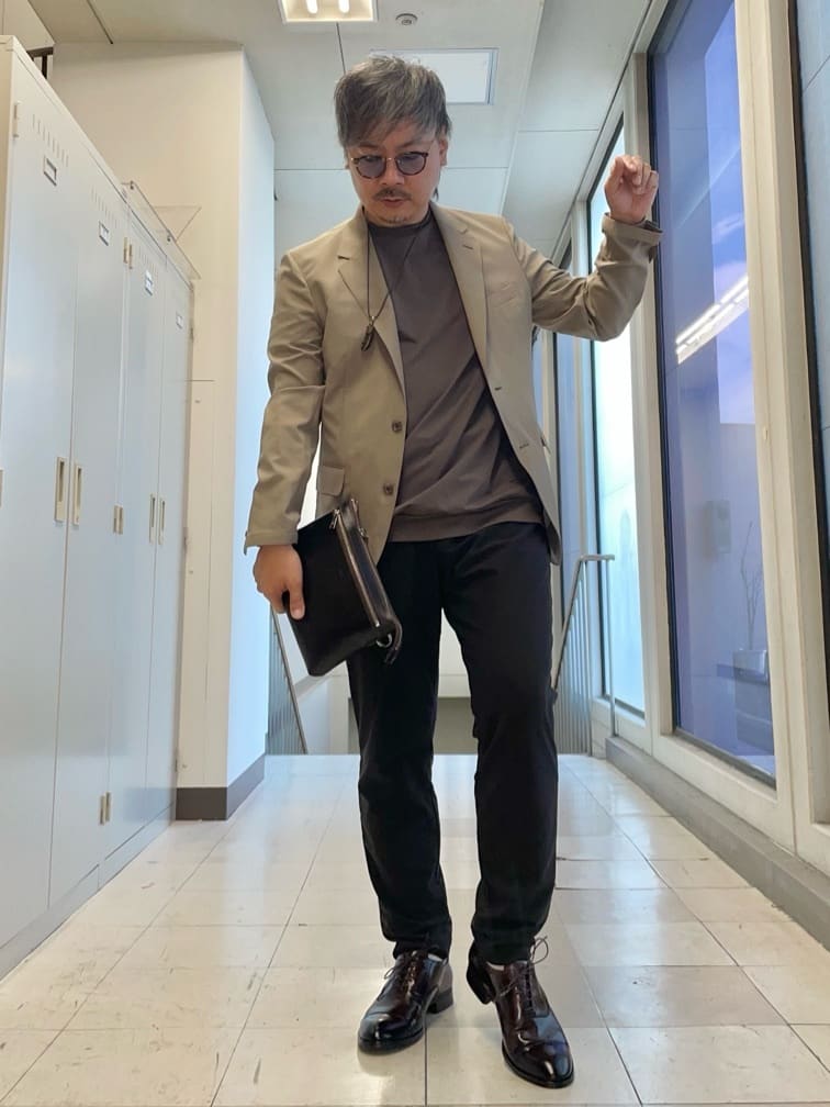 TAKEO KIKUCHIの【COOL CITY WEAR】アーバンクール ジャケット /接触冷感・吸水速乾を使ったコーディネートを紹介します。｜Rakuten Fashion(楽天ファッション／旧楽天ブランドアベニュー)6101638