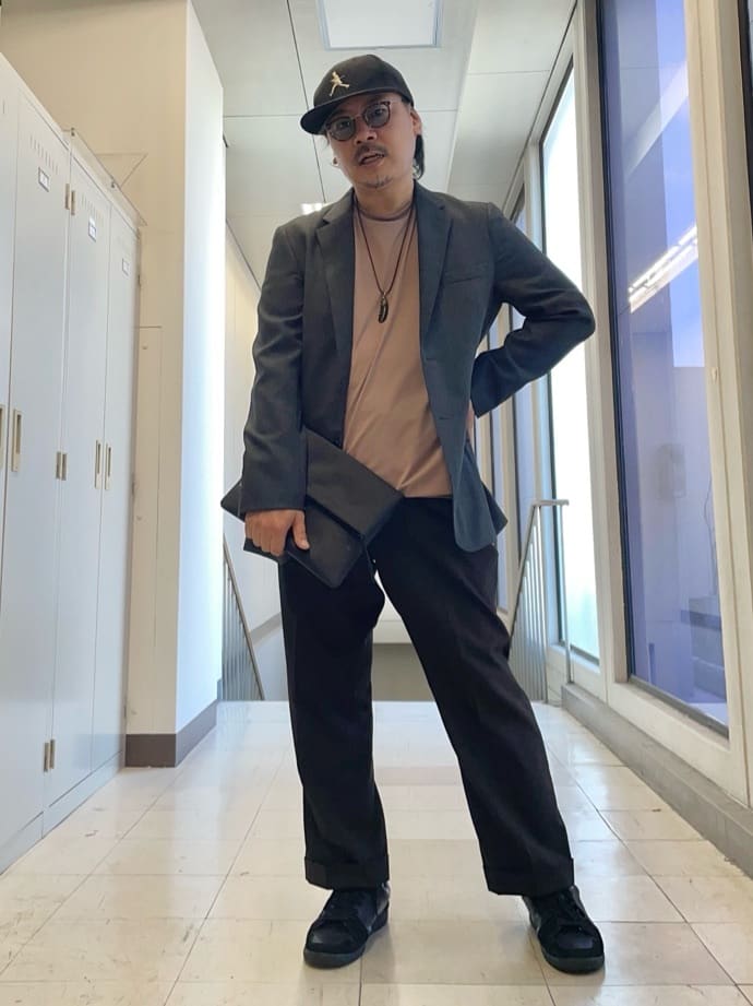 TAKEO KIKUCHIの【THE FLAGSHIP】メッシュ ジャケットを使ったコーディネートを紹介します。｜Rakuten Fashion(楽天ファッション／旧楽天ブランドアベニュー)6101640