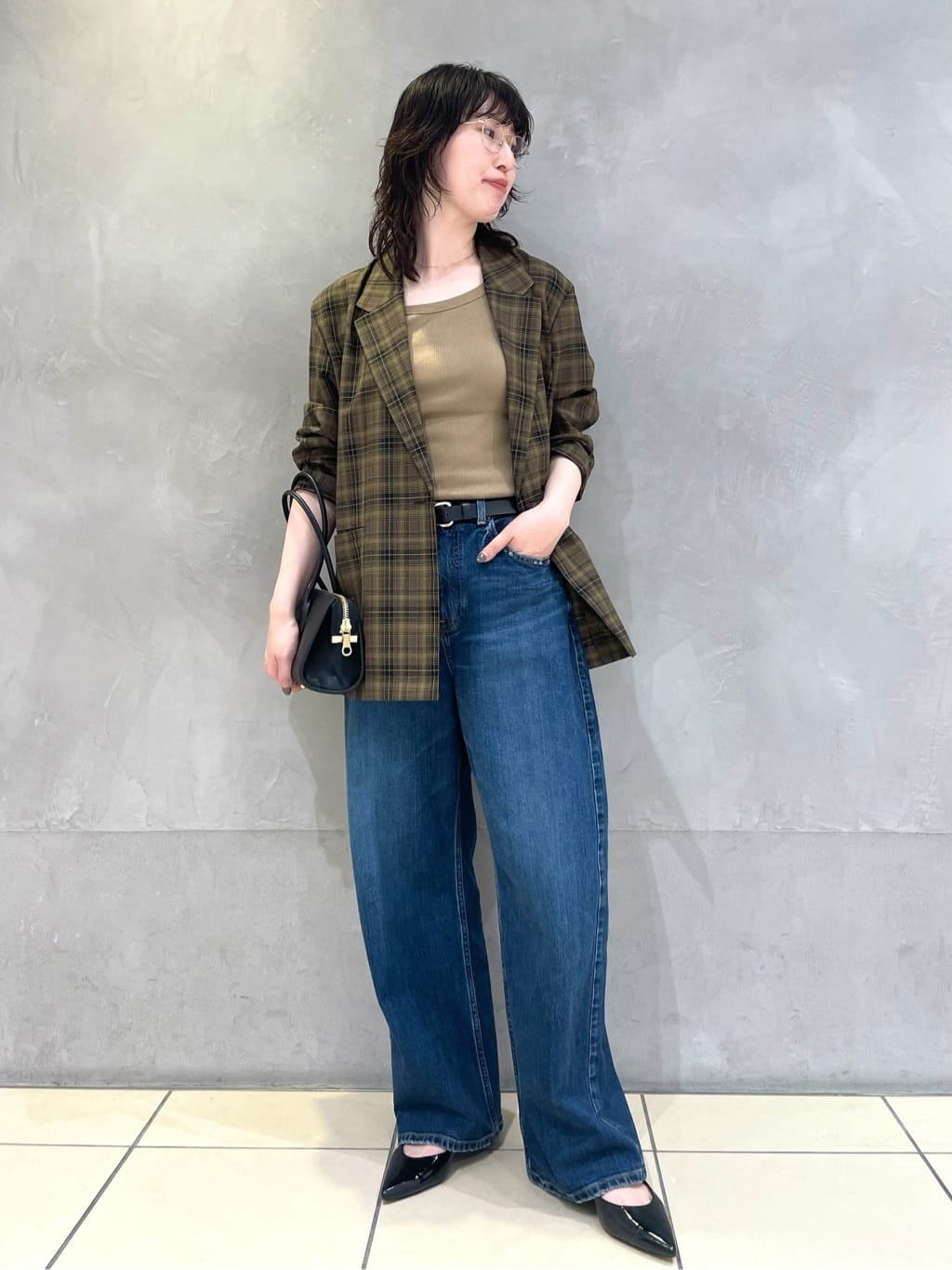 Spick & Spanの手洗い可 / TWシアールーズジャケットを使った