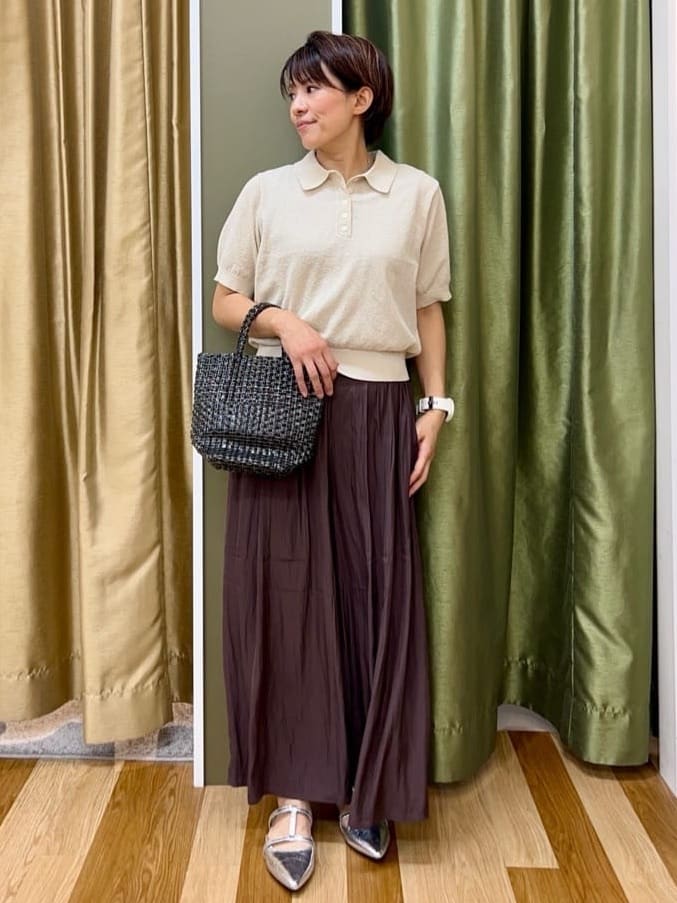 AMERICAN HOLICのRUPIS.ポインテッドTストラップミュールを使ったコーディネートを紹介します。｜Rakuten Fashion(楽天ファッション／旧楽天ブランドアベニュー)6103565