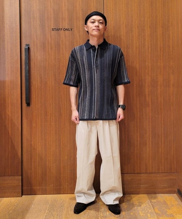 BEAMS HEARTのBEAMS HEART / コットンツイル ロールキャップを使ったコーディネートを紹介します。｜Rakuten Fashion(楽天ファッション／旧楽天ブランドアベニュー)6106601