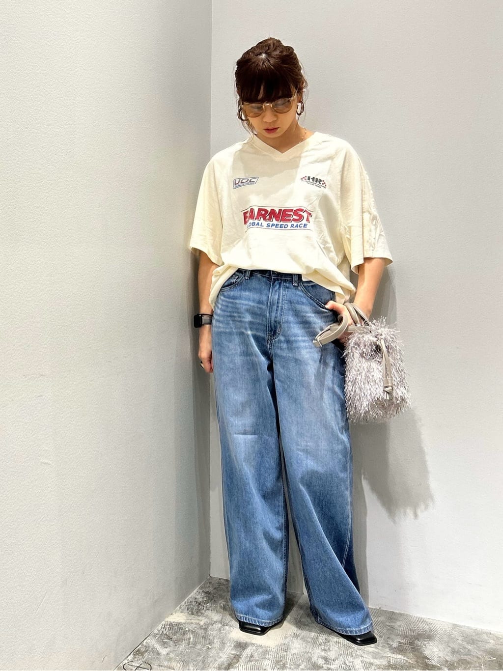 AMERICAN HOLICのETS.合皮パフサンダルを使ったコーディネートを紹介します。｜Rakuten Fashion(楽天ファッション／旧楽天ブランドアベニュー)6119369