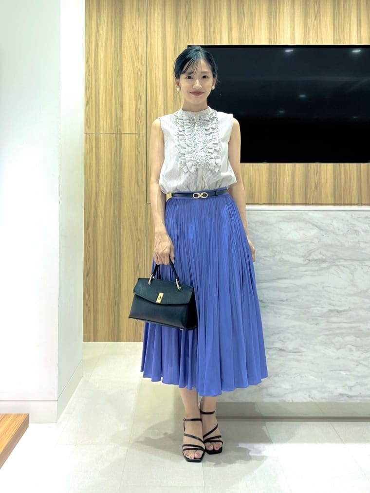 ANAYI | ライトローンサーキュラーフレアスカート | Rakuten Fashion
