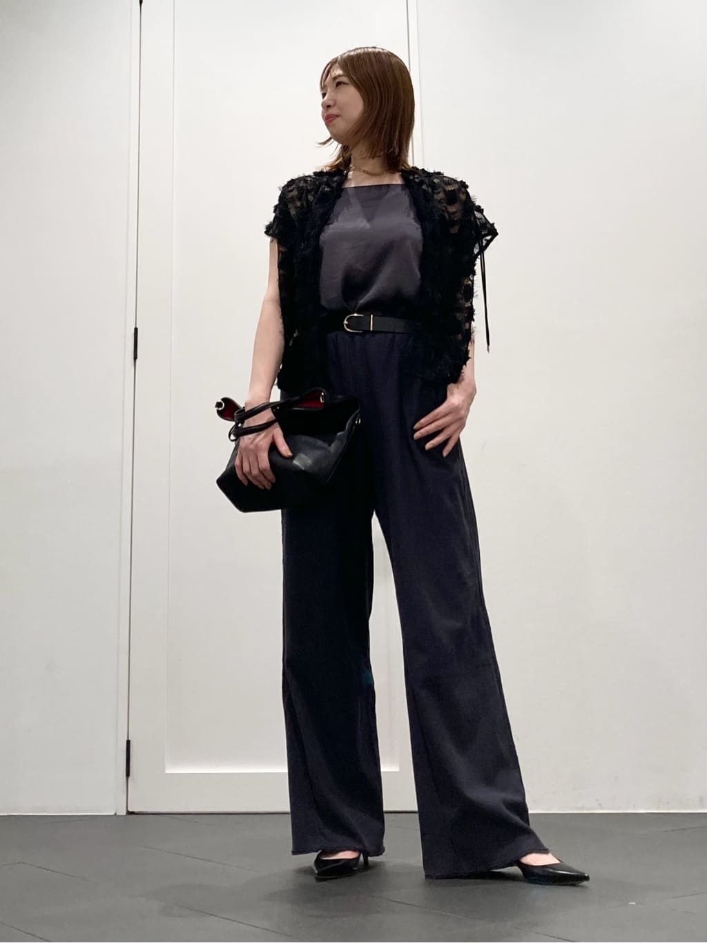 1er Arrondissementの<PELLICO (ペリーコ)>バックスリング パンプスを使ったコーディネートを紹介します。｜Rakuten Fashion(楽天ファッション／旧楽天ブランドアベニュー)6128388