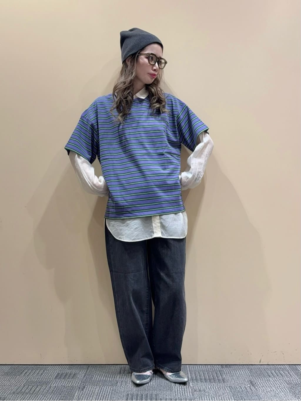 AMERICAN HOLICのRUPIS.ポインテッドTストラップミュールを使ったコーディネートを紹介します。｜Rakuten Fashion(楽天ファッション／旧楽天ブランドアベニュー)6131154