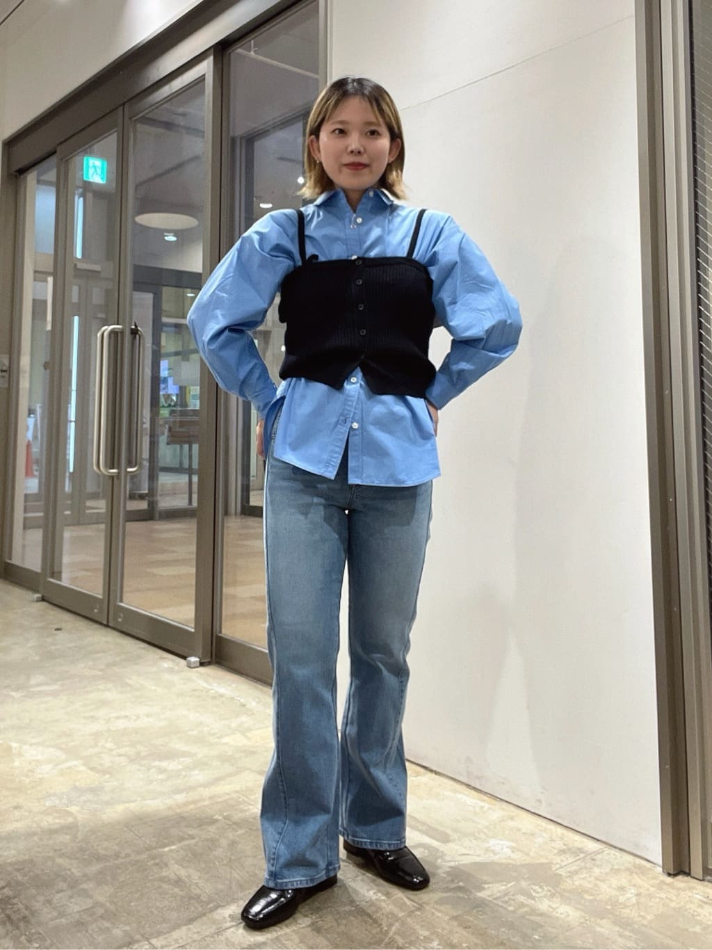 AMERICAN HOLICの【2WAY】ニットチューブトップを使ったコーディネートを紹介します。｜Rakuten Fashion(楽天ファッション／旧楽天ブランドアベニュー)6133271