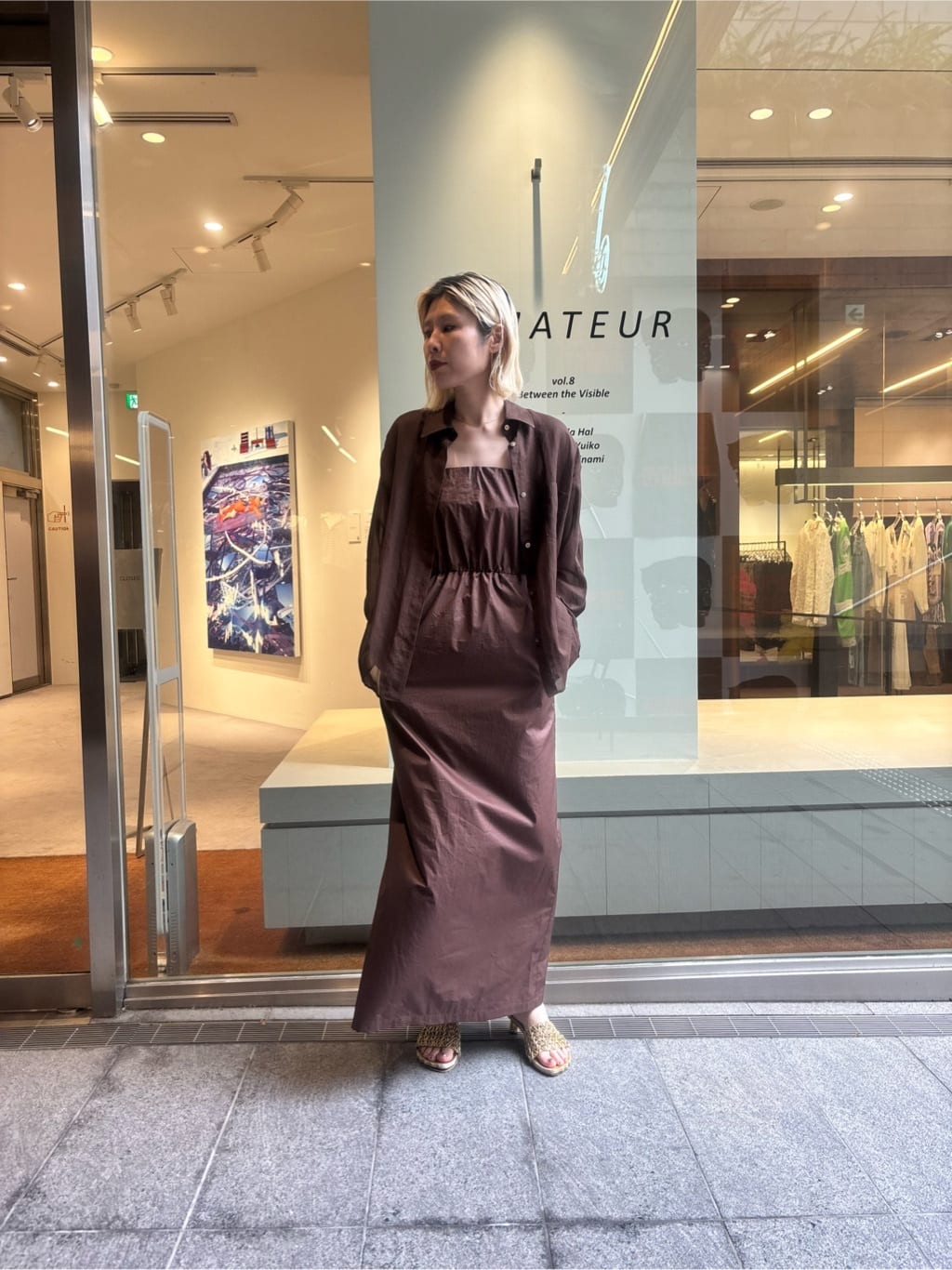 UNITED ARROWS LTD. OUTLET | <6(ROKU)>コットン ケープ ロング