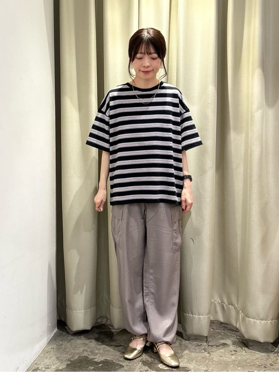 AMERICAN HOLICのレトロボーダープルオーバーを使ったコーディネートを紹介します。｜Rakuten Fashion(楽天ファッション／旧楽天ブランドアベニュー)6138048