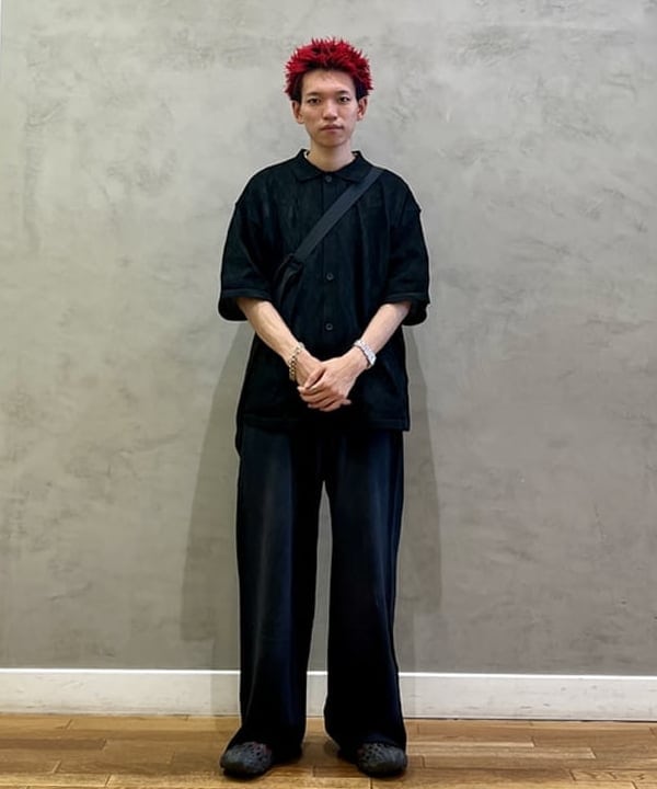 BEAMS HEARTのGMS ワイドストレート  コットンウラケ パンツを使ったコーディネートを紹介します。｜Rakuten Fashion(楽天ファッション／旧楽天ブランドアベニュー)6140016